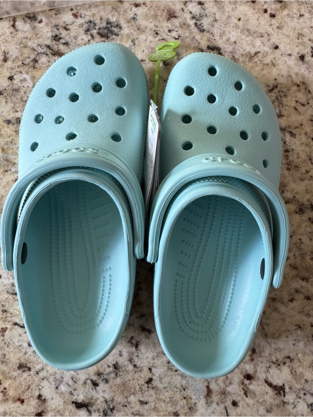 NWT Crocs Classic Clogs ‘Pure Water’ Size 7